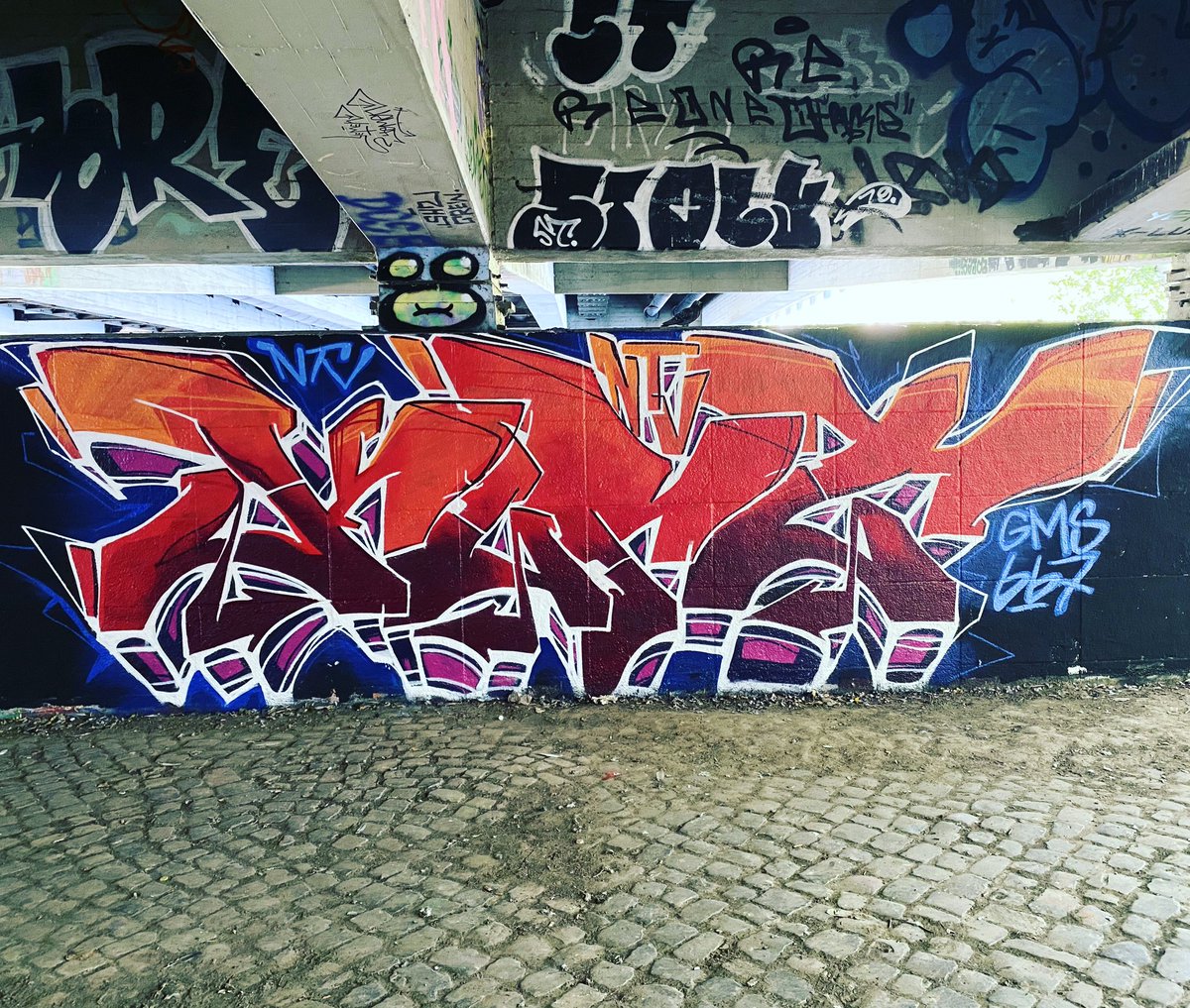 From my heart, to the streets. #graffitiart #nftart