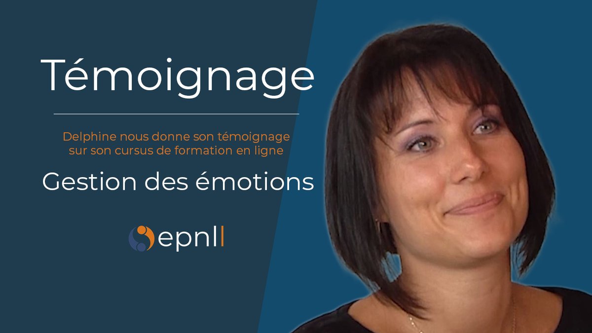 Delphine nous livre son témoignage suite à sa formation en ligne « Gestion des émotions », enseignée par Valéry Comte, directeur de l'epnll - Ecole de PNL de Lausanne.  🌟🌟👍
Lien vidéo :
👉 youtu.be/6JZL8ycRwAo