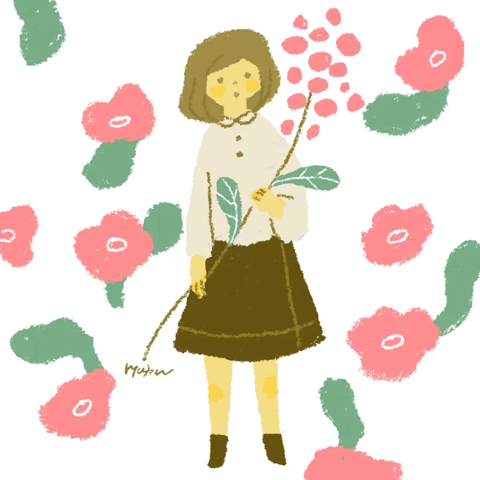 ひとやすみ。たまにはデジタルカラーも描くのです。 
