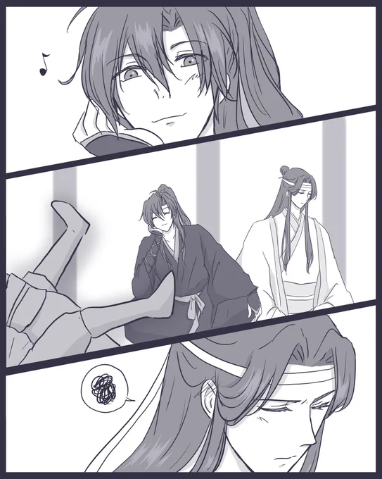 少年時代の自分がぶち犯されてるの見てにこにこしてる魏嬰さんほんと好きすぎる。

#魔道祖師 #mdzs 