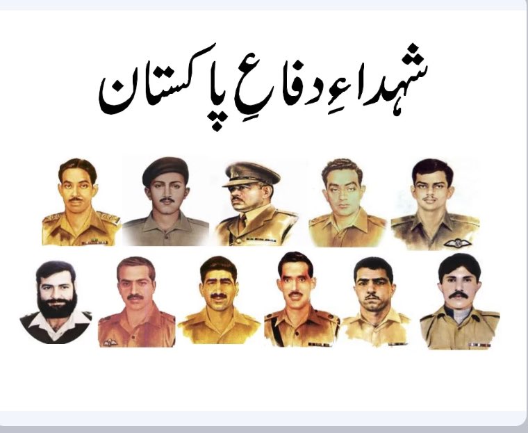 MuzammilHashmi_'s tweet photo. #6_September A day of
Faith
Dignity
Bravery
Courage
Sacrifice
Unity
It tells when we are committed to our soil and has no fear of circumstances then no one can defeat us
#یوم_دفاع_پاکستان
#PakistanZindabad
بس ضروری ہے ہم راہ حق کے شہیدوں کے سفر کو جاری رکھیں https://t.co/d1vAJeneCD