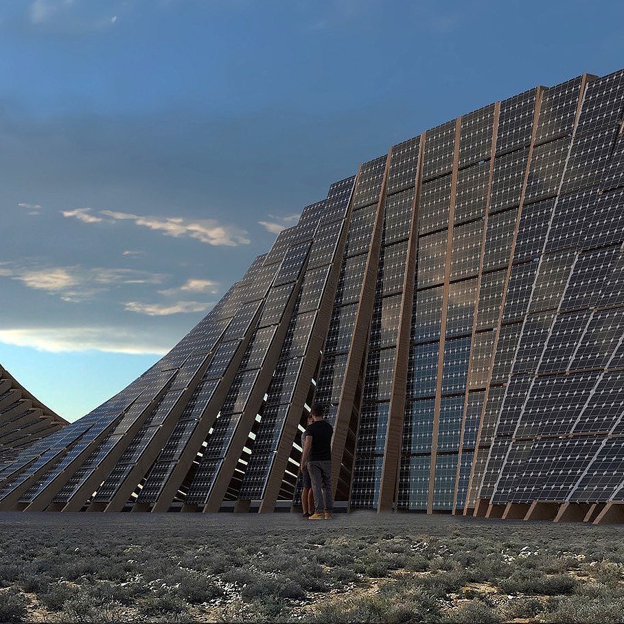 parametricarch's tweet image. SolarMountain, @NuruKarim‘s proposal for BurningMan deploys solar photovoltaic cells and recycled wood to contribute 300 MWh of electricity per year. 

#architecturaldetails #digitaldesign #design #parametric #grasshopper3d #rhinoceros3d