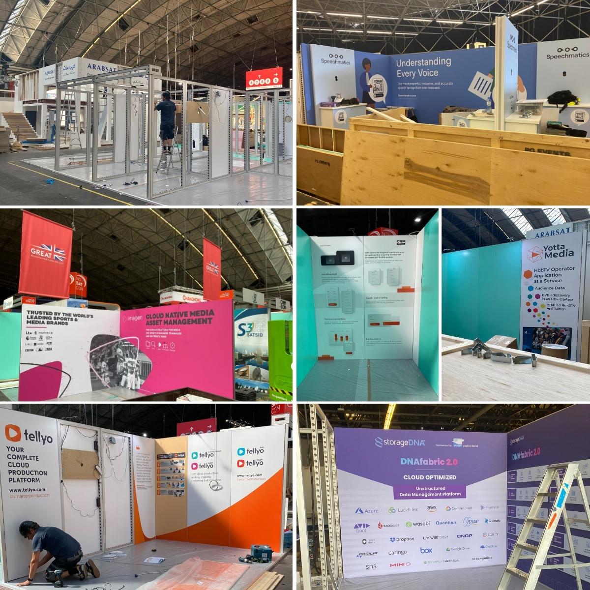 TFSUK's tweet photo. It's been a productive two days of setting up the UK Pavilion ready for this year's @IBCShow! #IBC2022 is nearly here - 9 - 12 September | #RAI Amsterdam. #UKatIBC22 #StandSetup #Broadcast #UKPavilion https://t.co/qK8lR7FNls