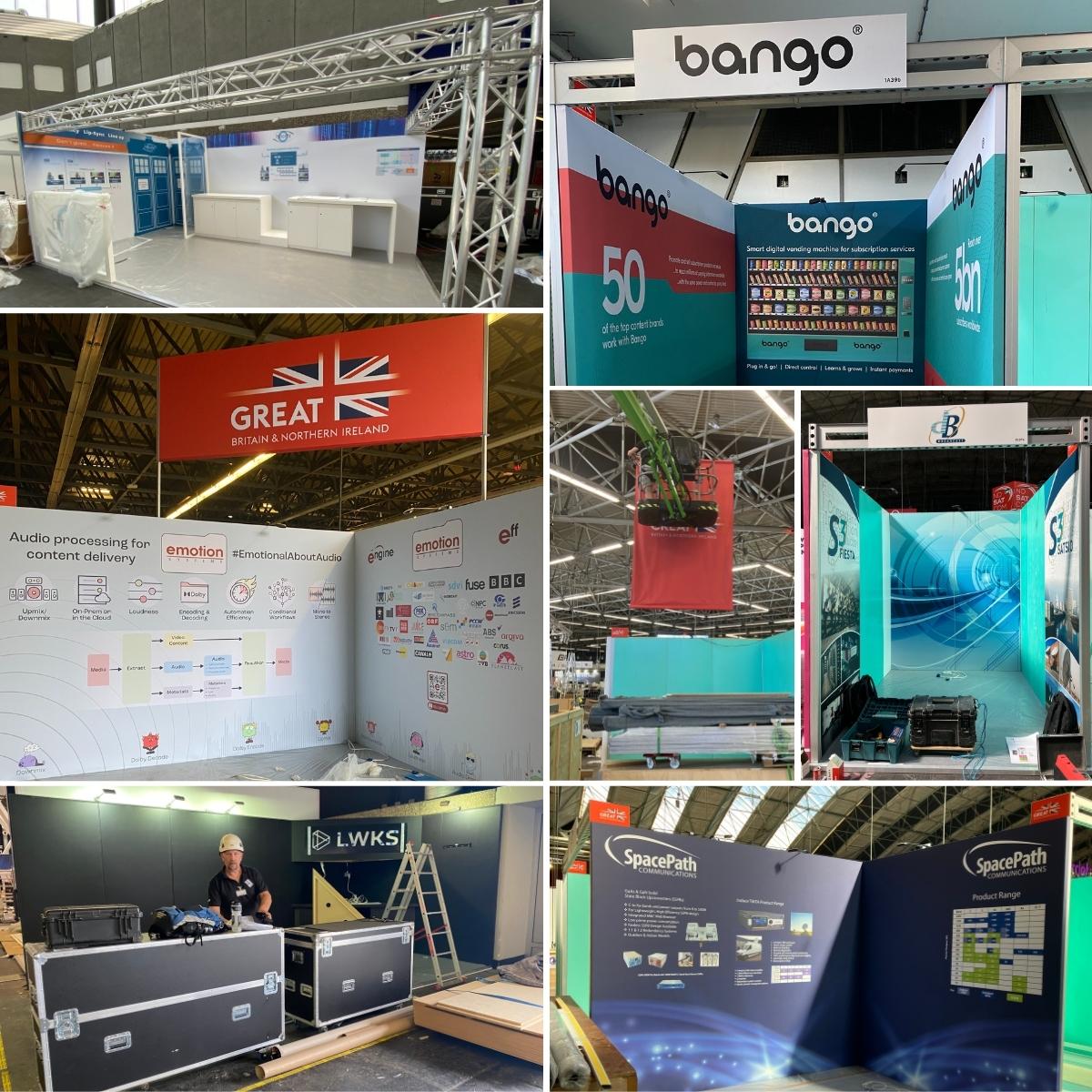 TFSUK's tweet photo. It's been a productive two days of setting up the UK Pavilion ready for this year's @IBCShow! #IBC2022 is nearly here - 9 - 12 September | #RAI Amsterdam. #UKatIBC22 #StandSetup #Broadcast #UKPavilion https://t.co/qK8lR7FNls
