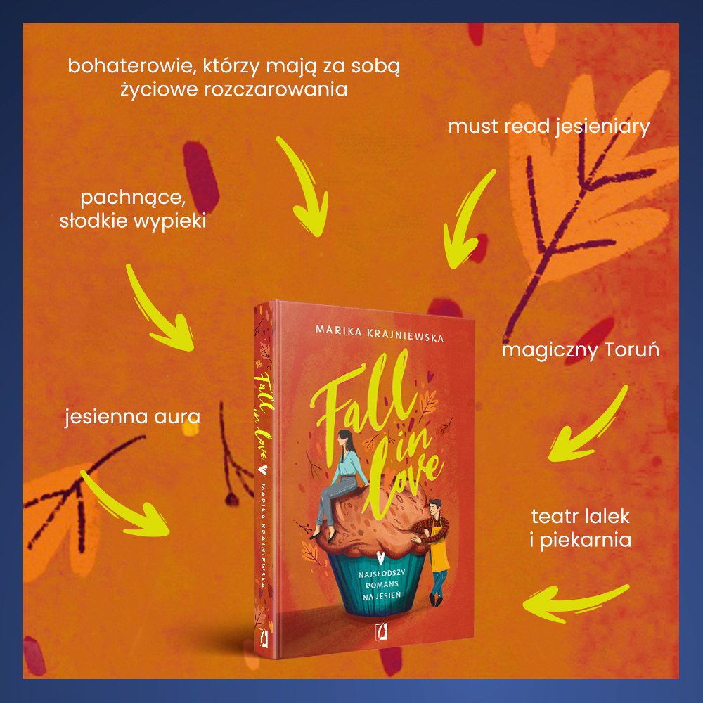 wydkobiece's tweet photo. Czy #TwitteroweKsiazkary to.... #jesieniary? Bo my jak najbardziej! I szykujemy dla Was wyjątkową jesienną premierę! "Fall in love" Mariki Krajniewskiej już 28 września 🍁🍂🍁 https://t.co/DXKxMvdxqq