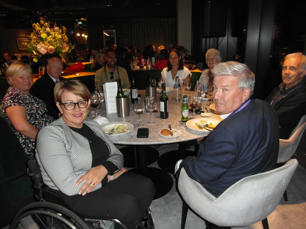 Baroness Tanni Grey-Thompson was LCIV’s guest of honour at its Conference Dinner.  Mike Craston, Chair said: “It was both an honour and a pleasure to welcome Tanni.  Our theme this year has been focused on ‘Diversity and People’ and we couldn’t have chosen a better speaker.”