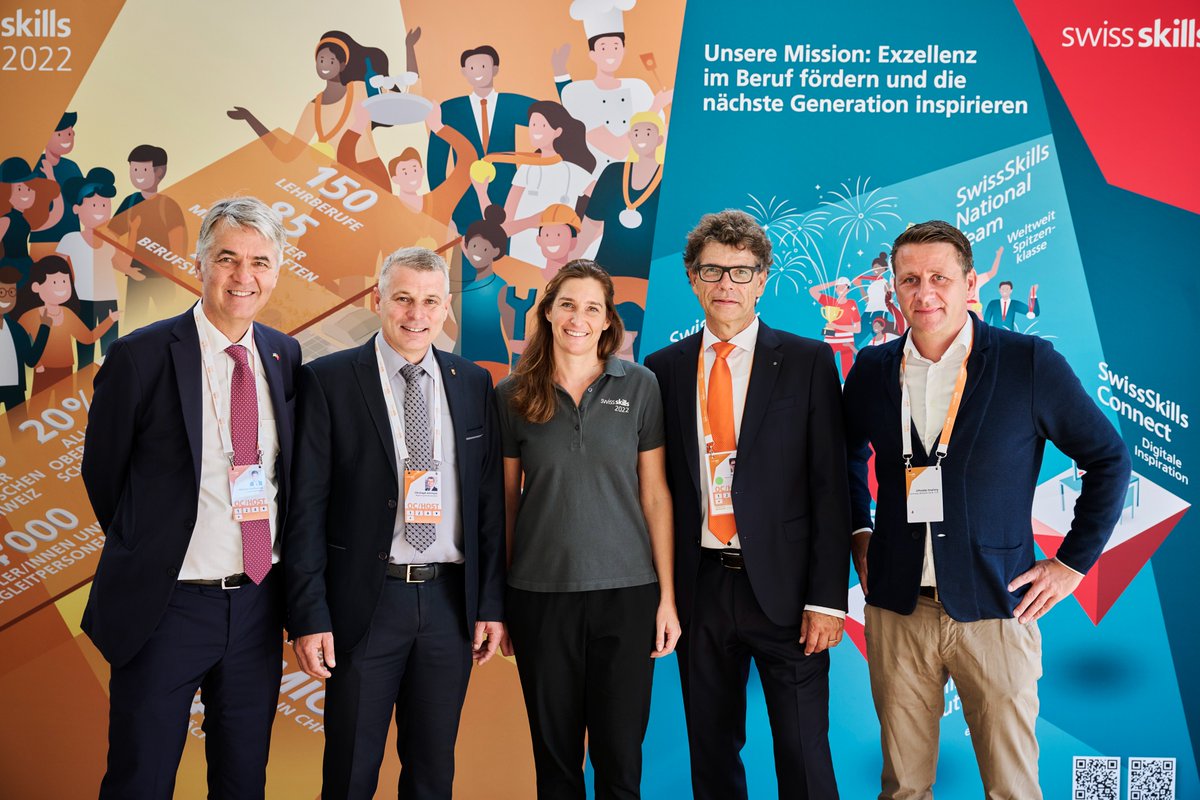 SwissSkills 2022 rückt die Berufsbildung in den Fokus
swiss-skills2022.ch/de/news/13750/…