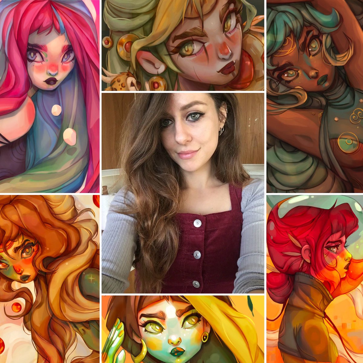 Gm! 

Today I am celebrating my year and a half in the NFT space and my almost 10k followers (only 20 left to reach that number🥹). I feel extremely lucky to be able to draw and improve my art every day

Thank you all for being with me🧡