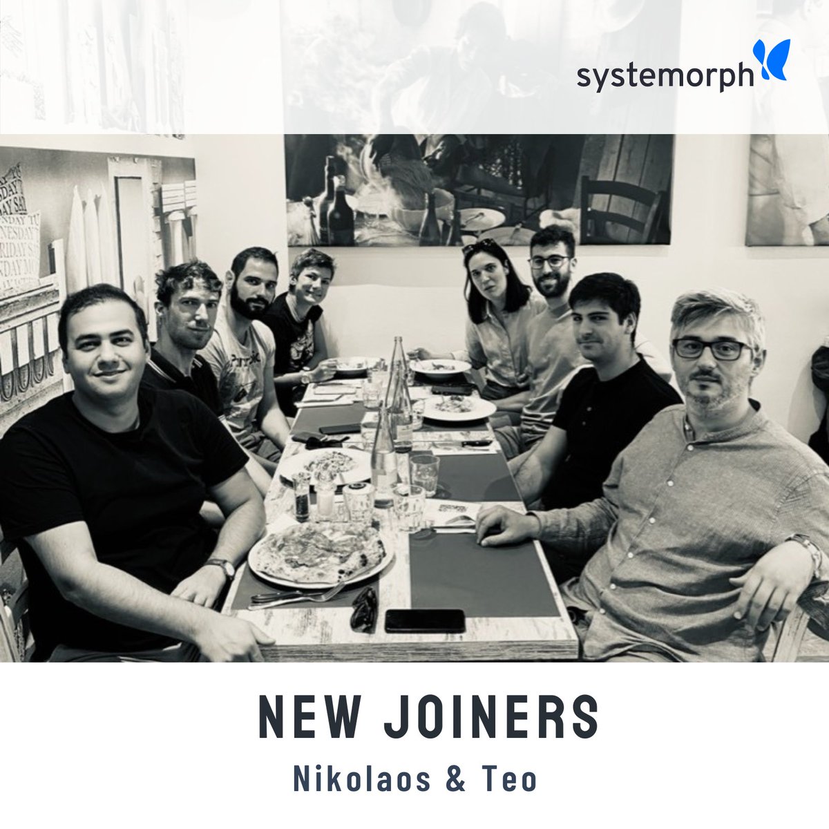 Systemorph's tweet photo. Last week, #systemorph welcomed two new Analytics Engineers to the team. We are very excited to have Nikolaos and Teo on board with us and look forward to working on projects together with them. Join us in celebrating this new chapter in their careers.

#ifrs17 #team #newjoiners https://t.co/CGXk50yIjz