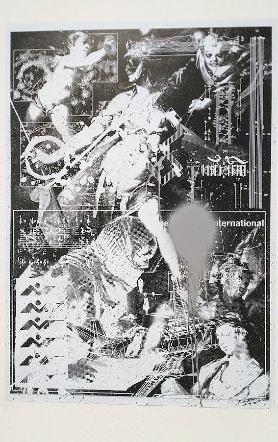 NipponAWAKES's tweet photo. AWAKES/みんなの目覚め展 出展作品 #コラージュアーティスト 河村康輔 Untitled (2022) キャンバス作品
#河村康輔 #アート #秋葉原 #御徒町 https://t.co/Ft20GMM6K3