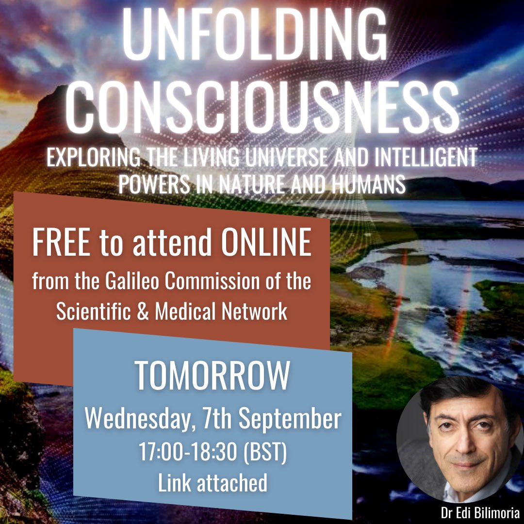 edi_bilimoria's tweet photo. TOMORROW All are welcome to attend #FREE from wherever you are in the world 🌍✨

Date: Wednesday, 7 September 2022
Time: 5-6:30 pm
Zoom link: https://t.co/sBzihrPlXO

@SWpublishing 
@UnfoldingConsc1 

#Consciousness #Religion #Science #Philosophy #Truth #Spirituality #Theosophy https://t.co/f8UrKyVXoF