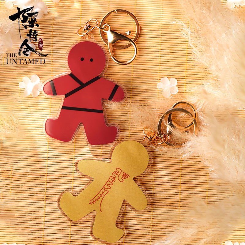 【グッズ紹介🧸】

あの夷陵老祖、#魏無羨 が使役した
なんとも愛らしい紙人形が…

ヘアブローチ と
アクリルキーホルダーになりました！

どこまでもピタッ💞と離れずついてくる、再現度100%のグッズです🥰

詳しくは⇒ vermans.com/collections/%e…

#陳情令 #TheUntamed #忘羨