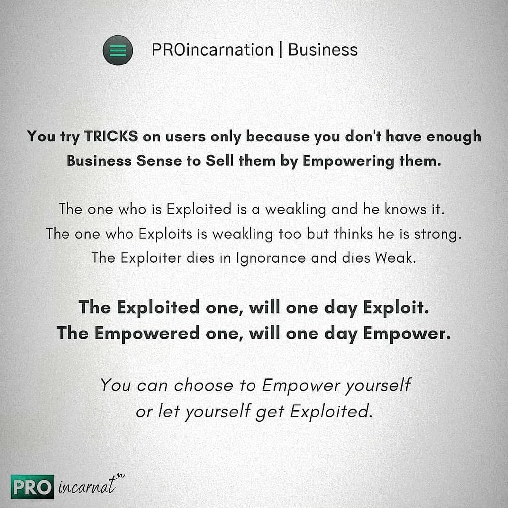 Choose wisely.

#proincarnation