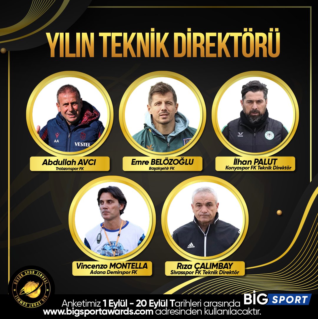bigsportstr's tweet photo. BIG Sports Awards halk oylaması 1 Eylül - 20 Eylül tarihleri arasında https://t.co/s1usjhtyW8 adresinden gerçekleşiyor.

Gelin, siz de kazananı belirleyin!🏆

#BIGSports #BIGCreative #BIGSportsAwards #AwardCeremony #BigSportsAwardsCeremony https://t.co/Ar3ccFWn4p