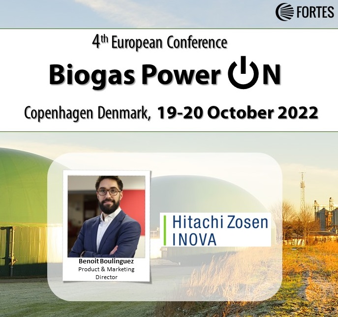 2020Biogas's tweet photo. Meet Hitachi Zosen Inova &amp; Dr. Benoît Boulinguiez!

HZI covers the whole technology value chain from #anaerobicdigestion, gas #upgrading, bio-CNG &amp; bio-LNG, CO2 #liquefaction &amp; #powertogas 

Benoit will speak about solutions for biogas business in European energy and CO2 taxonomy https://t.co/SNoNPMYCGA