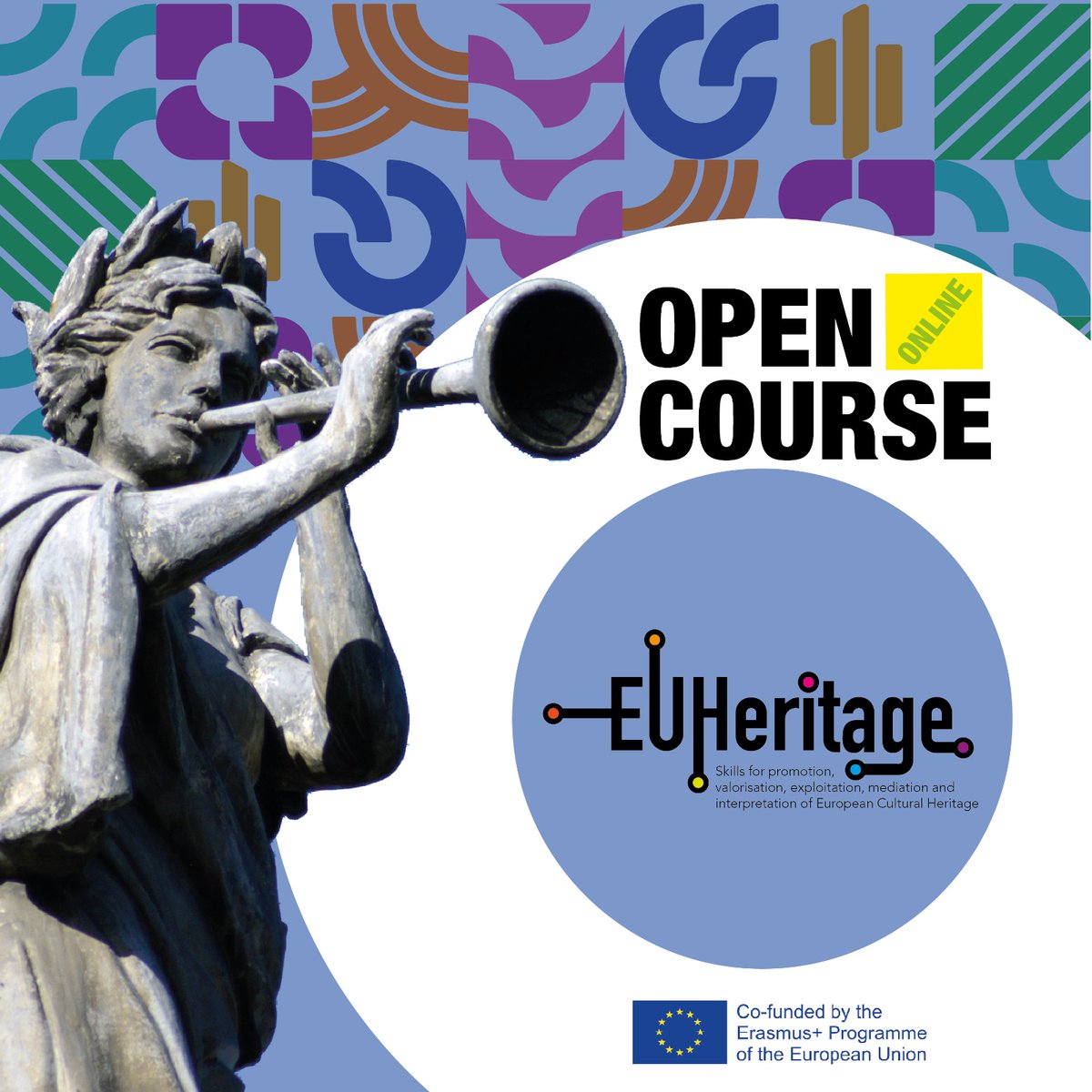 📣📣📣 To all cultural heritage and tourism professionals and students 📣📣📣 
🛑 Do not miss the #EuHeritage online course 👩‍💻
A free professional training focused on digital and soft skills and skills connected to “experience tourism".
Register here ▶︎ bit.ly/EuHeritageCour…