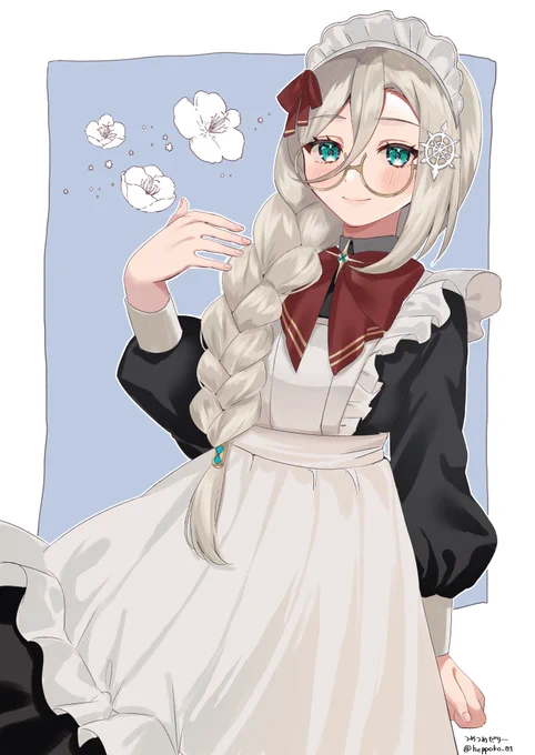 Aiaちゃんのメイド服 Aia in a maid's uniform #AiaAmARTe 