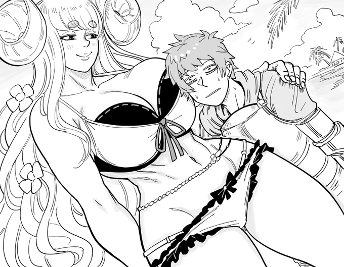 Patreon request: More big Granblue Draph girls 