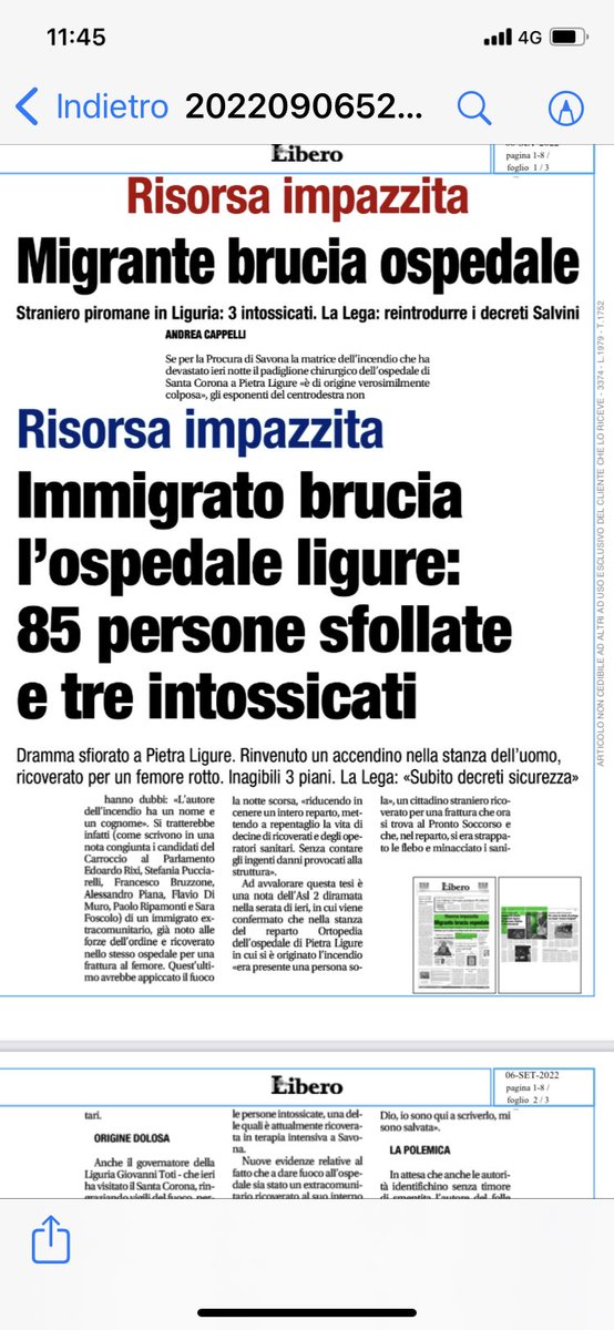 edorixi's tweet photo. In Italia 🇮🇹 succede anche questo. Speriamo presto di avere un nuovo ministro degli interni. https://t.co/Sq7qxyXog5