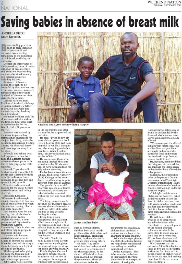 kindle_orphan's tweet photo. Read another story which came out in the weekend nation news paper on our special needs nutrition program. https://t.co/RyQyOWTxYv