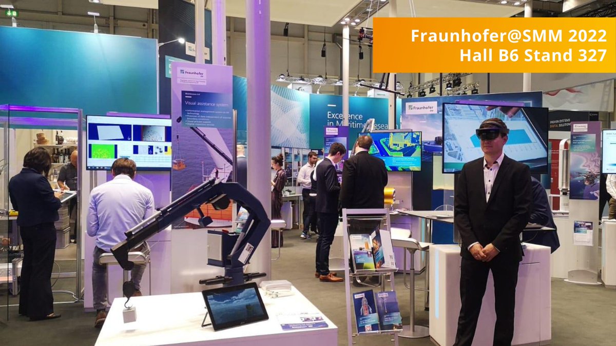 FraunhoferIgp's tweet photo. Come visit us at @SMMfair #Hamburg ! We're looking forward to meeting you. Meet us in Hall B6 Stand 327 with the #Fraunhofer-Gesellschaft or in Hall https://t.co/uWf7x4qfYe at Stand B6 Stand 198 with many other Partners from Mecklenburg Pomerania.
#maritime #shipbuiling #research https://t.co/l4AvO2fN7b