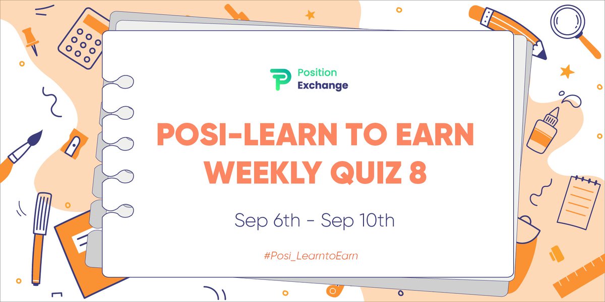 #POSI_LearntoEarn: Quiz time!!!  🔥🔥

Let’s finish a fun quiz and get the prize for your effort!  💪💪

⏰ Time to finish the quiz: Sep 6th to Sep 10th
👉 Quiz: forms.gle/99nk1MmqGKPTb4…

😍 Experience the POSI Chain now: bit.ly/3BgSMAz