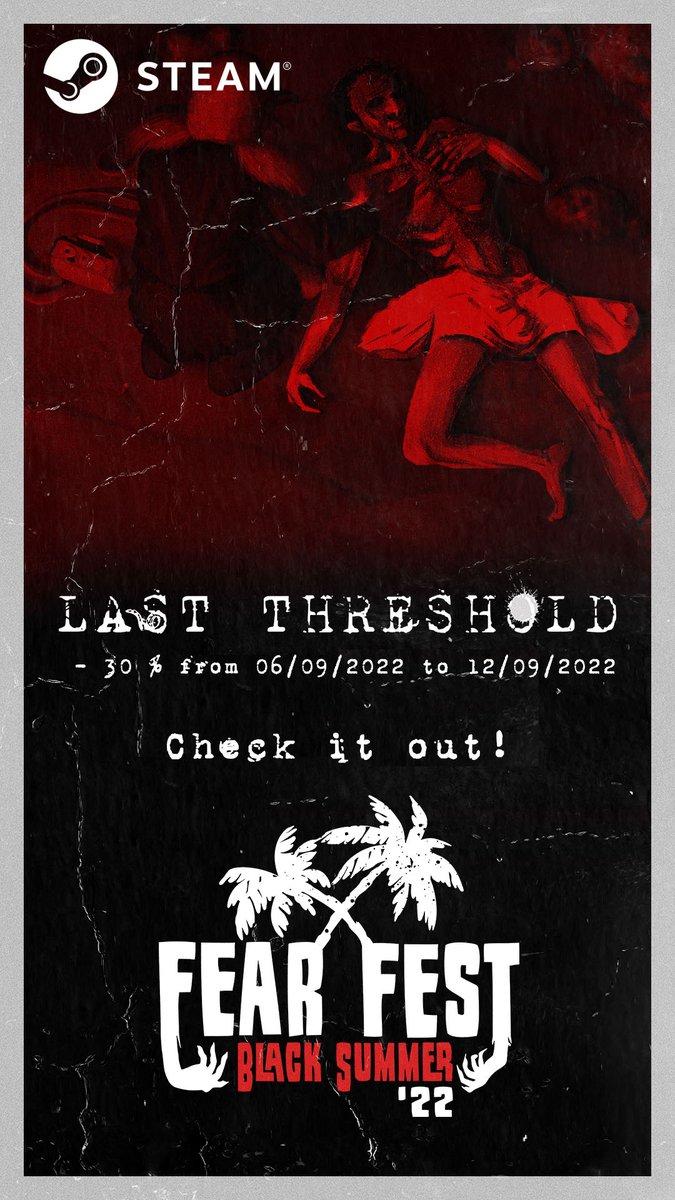 AstrolabeStori2's tweet photo. Join our expedition and start the magic Lovecraftian journey with us! The discount will start at 7 PM CEST and 10 AM PST 🥳

➡️ Link to the Fear Fest: https://t.co/7GF99eTehq

➡️ Link to Last Threshold on Steam: https://t.co/V0lZFHYCYp

#lovecraft #horrorgame #visualnovel https://t.co/q0TecxV8so