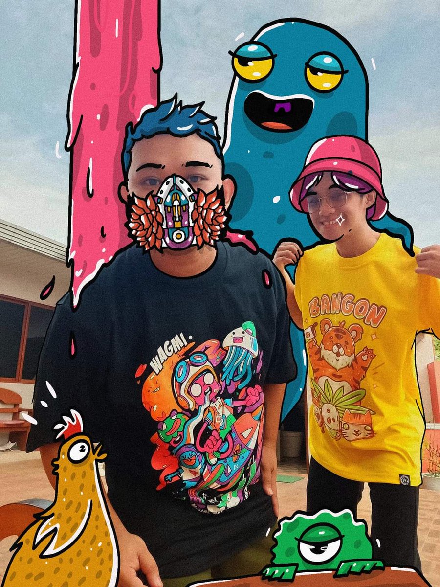 Life is better with friends ;) 

Design: WAGMI | BANGON
Artist: <a href="/AnnA__Su/">Moon Man</a> | Rainbow Gallery PH  x Kenzeroart

Get yours here:
shp.ee/6wgntgd
shp.ee/6wgntgd

 #kenzeroart #MoreThanArt