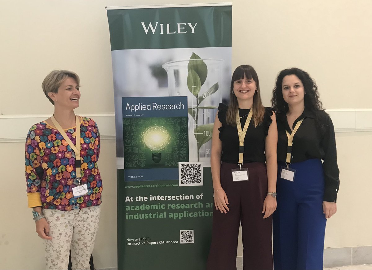 We are in Athens and we are happy to say Hi to you! <a href="/IUPAC/">IUPAC</a> 9th ICGC 🍃<a href="/WileyVCH/">Wiley-VCH</a> <a href="/Appl_Research/">Applied Research</a> <a href="/ChemSusChem/">ChemSusChem</a> #GlobalChallenges  #GreenChemistry 👉greeniupac2022.org