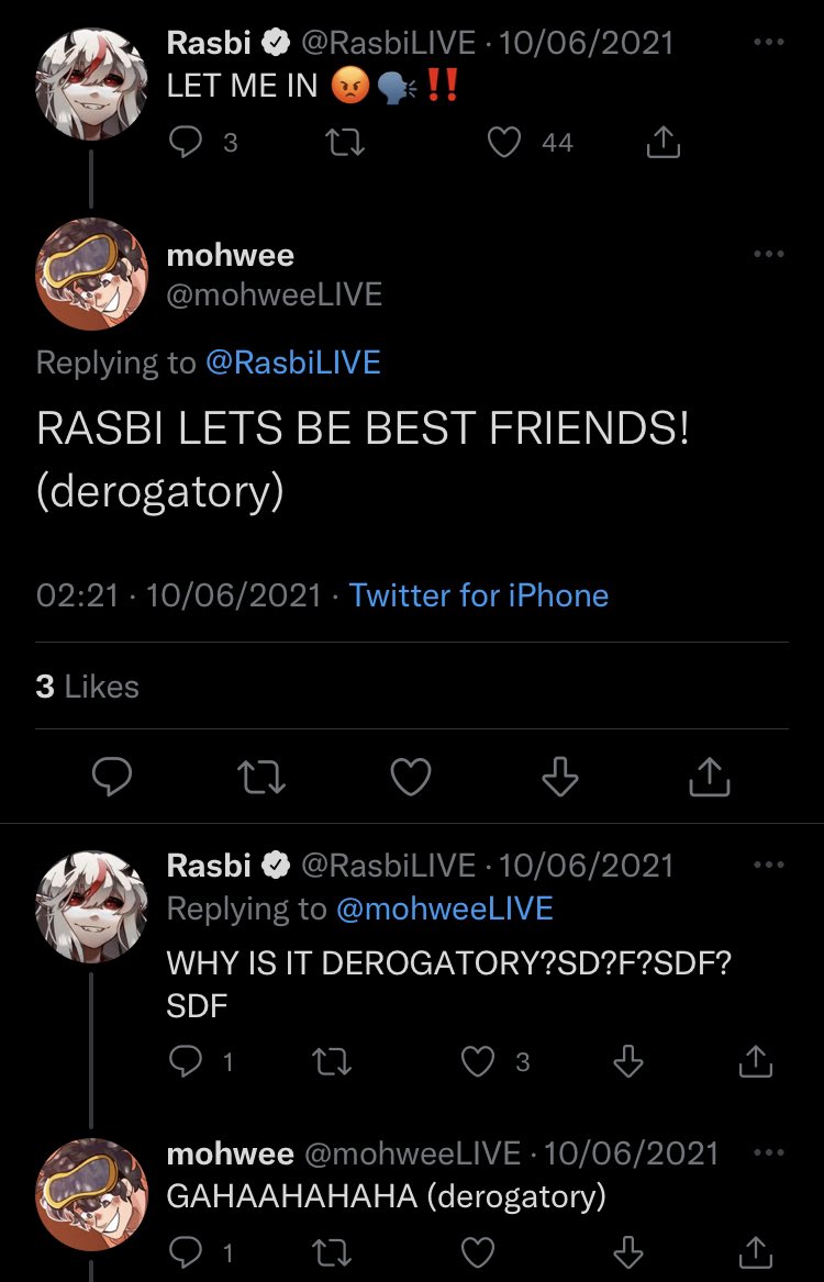 rasbisfruittrio's tweet photo. #outsiderstwt 
Currently missing them
Rasbi and mohwee duo please come back🙁 https://t.co/3ddCTwV8bG
