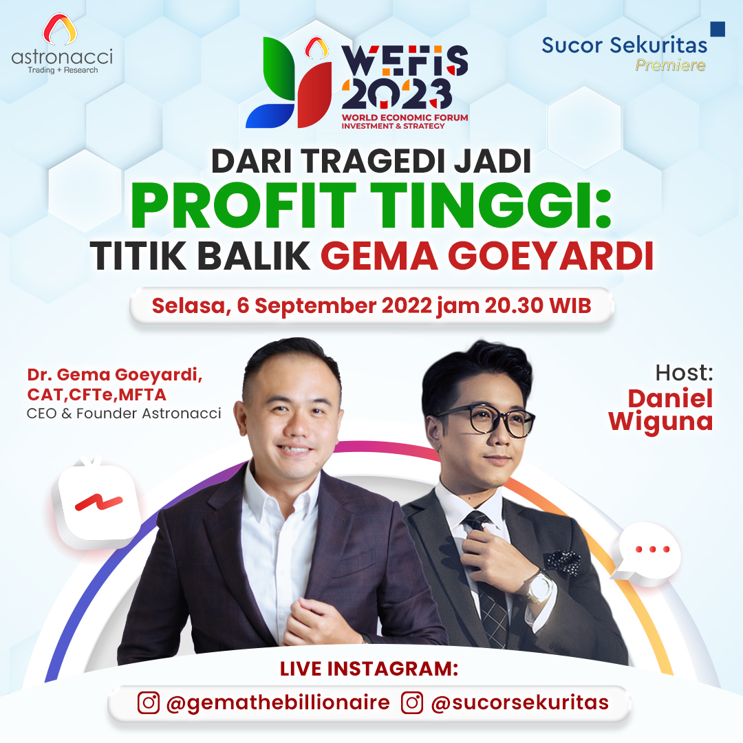 astronacci's tweet image. GUYS, MASTER GEMA LIVE NIH!

Master Gema bersama @sucorsekuritas akan mengadakan live instagram dan membahas kiat-kiat beliau keluar dari jeratan krisis ekonomi tahun 2008 dan justru menghasilkan profit yang tinggi.

Langsung dari Instagram @gemagoeyardi &amp;amp; @sucorsekuritas