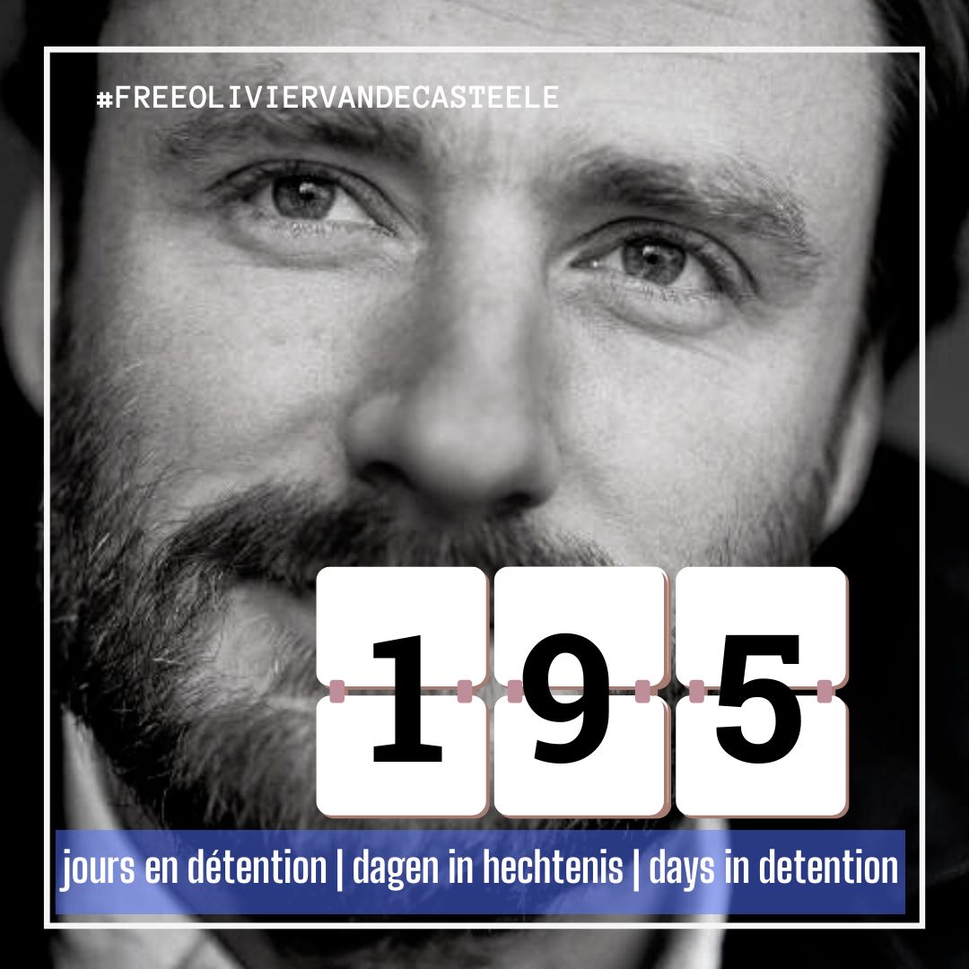 FreeOlivierVDC's tweet photo. 😢 Everyday is a day too much… You are missed … 💔
#195days of unjust detention for Olivier 😢
Support #freeoliviervandecasteele 👇
Sign & share the petition requesting his immediate release https://t.co/Lt2s0allym ✍️
#Thankyou #notatarget #oliviervandecasteele 🙏 https://t.co/kdKxM74P9Q