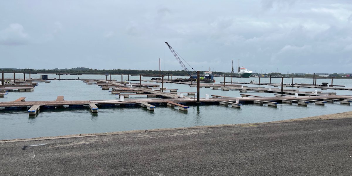 SotonBoatShow's tweet photo. ⛵Boat show build-up is well underway! Not long now! 🛥️

We’re looking forward to welcoming you to the 53rd Southampton International Boat Show next Friday (16th September). 

Not got your tickets yet? There's still time, book here: https://t.co/ISy52ZlF02 

#SIBS22 #boating https://t.co/vKnRm4Zami