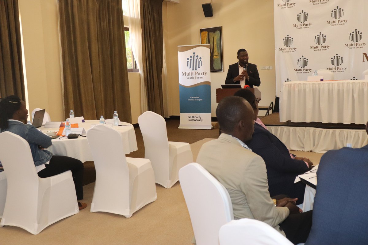 AbahoB8's tweet image. The idea behind the Multi-Party Youth forum is to make sure that youth leaders are able to direct the direction of the political development, human capital development, and serious consensus building in the country ~ @Jacobeyeru  Chairperson @Nationalyouthc1 
#MYFLaunch