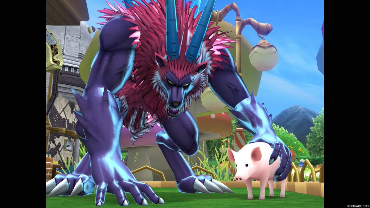 ローガストの左手に一番ぴったりなのは豚だと思っています