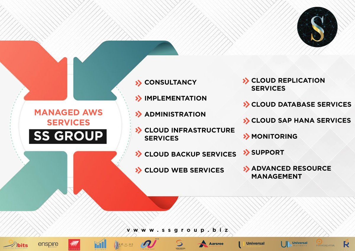 SSGroupCompany1's tweet image. SS Group - Managed AWS Services

#SSGroup #ManagedAWS #AWS #Cloud #CloudManagementServices #CloudServices #management #database #administration #infrastructure #sap