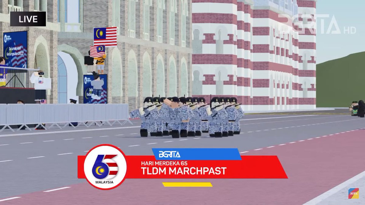 navy_mysverse's tweet photo. Merdeka! 🇲🇾

The Royal Malaysian Navy was one of the @MYS_Tentera branches that took part in the Sambutan Hari Kebangsaan 2022 last Saturday at Dataran Merdeka.

📸: @MYS_Berita https://t.co/eqSnljTK5J