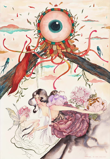 Beautiful Collab by my all time fave artists: 
Composed &amp; sung by <a href="/musikjemala/">Jemala</a>, written in lyrics and spoken word poem by <a href="/nattesha/">Helena Natasha</a>, and illustrated by <a href="/Liffi_Wongso/">Liffi Wongso 𓃠</a>  &amp; @staveze 

"A Song for Today": opensea.io/assets/ethereu…