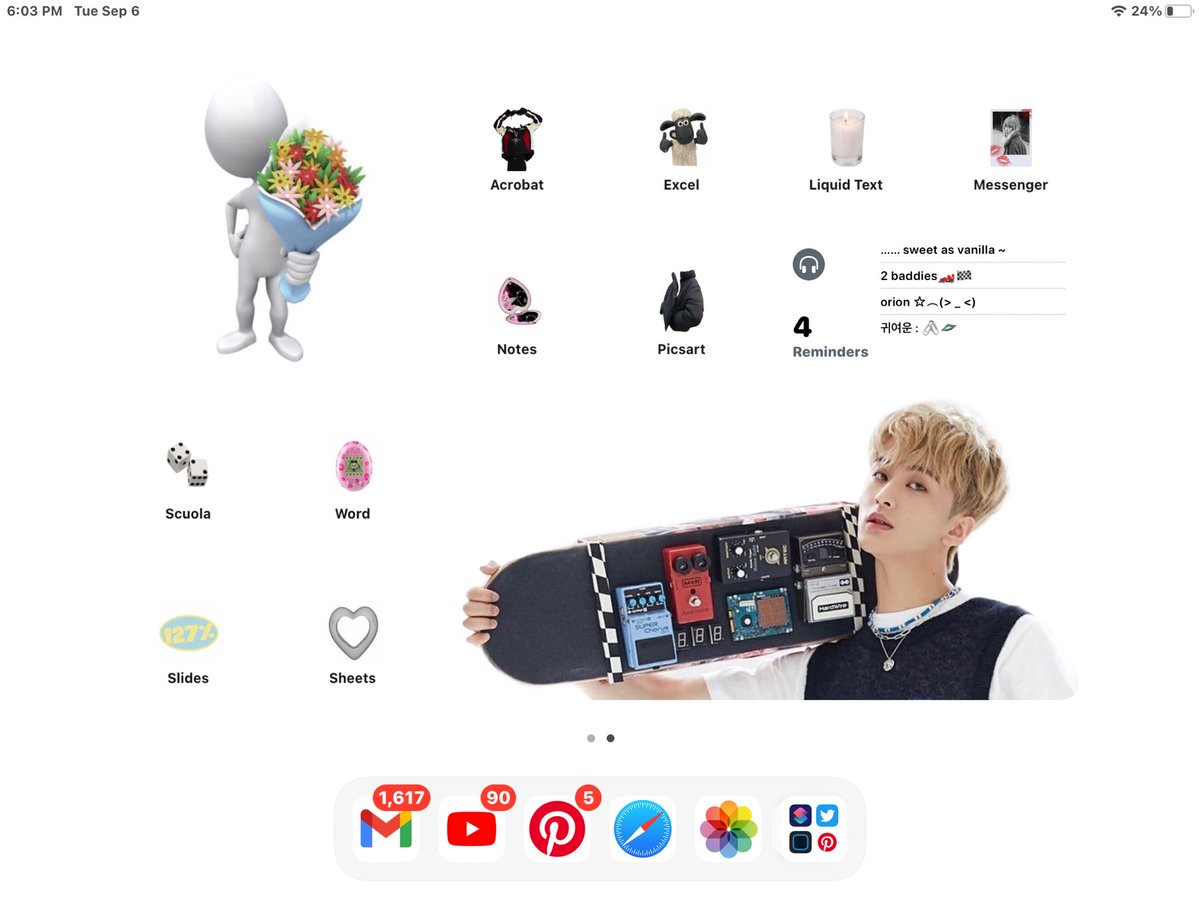 lostwhenvivid's tweet photo. ipad set-up: ✔️ https://t.co/qRVZWNMl08