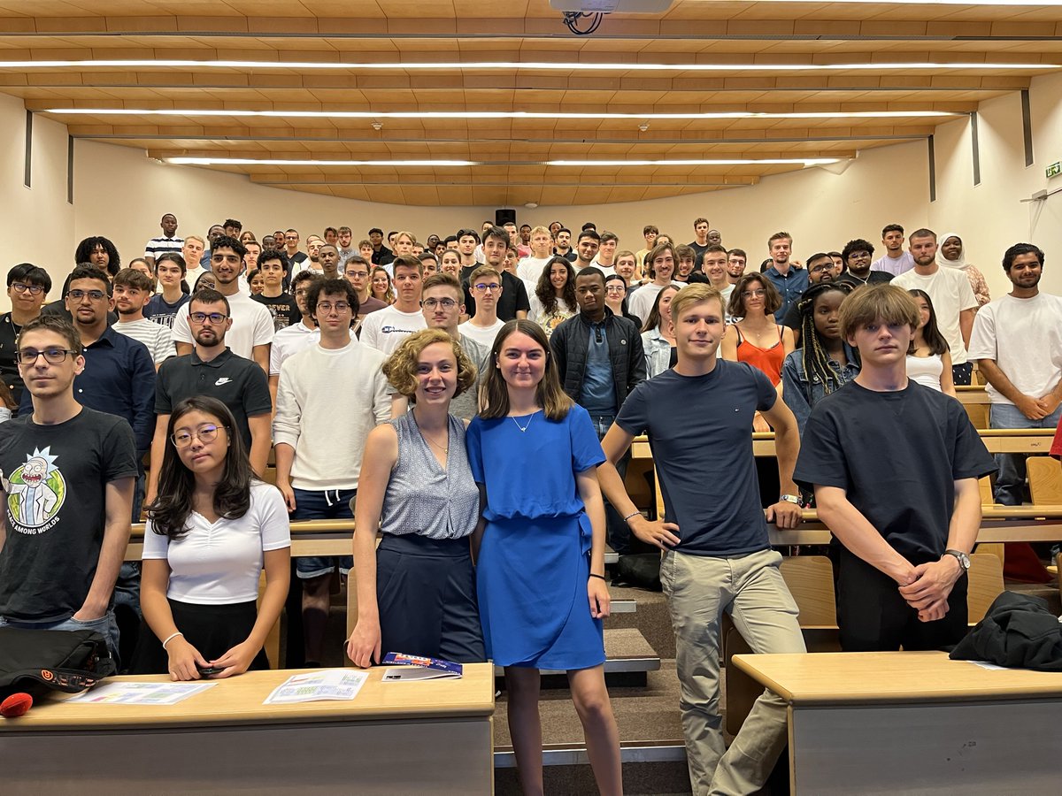 ESIEEPARIS's tweet image. [#Rentrée2022] Aujourd&apos;hui, ce sont les élèves de la 1re année du cycle #ingénieur qui intègrent @ESIEEPARIS ! Bienvenue aux nouveaux entrants et bravo au comité d&apos;intégration pour leur accompagnement.
Bonne rentrée à tous ! 
#formation #rentree2022 #universitegustaveeiffel