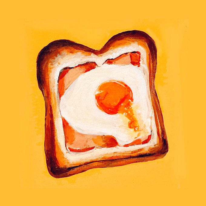 「butter fried egg」 illustration images(Latest)