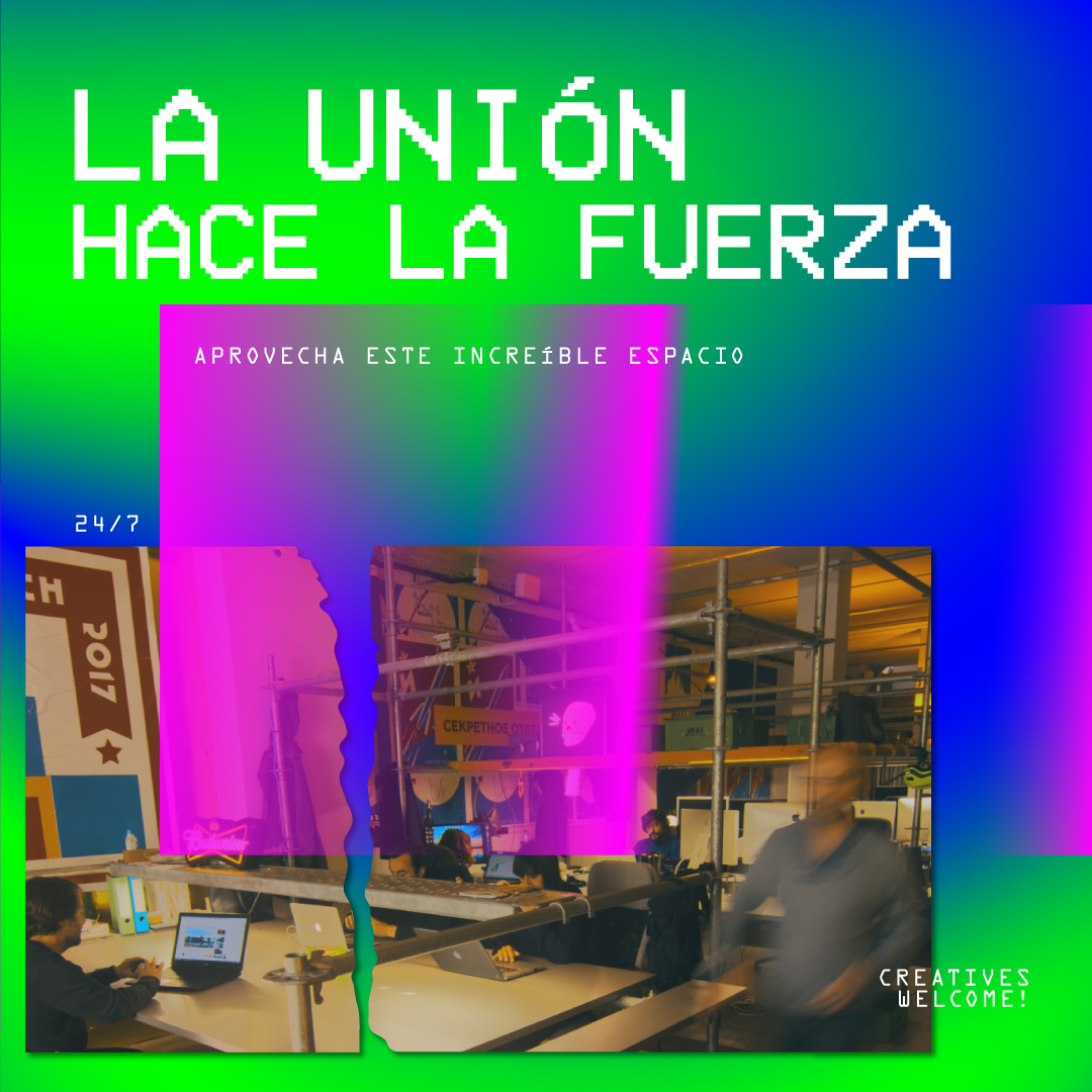 espacionolich's tweet photo. ¿Tienes un proyecto en mente? 💡

¡Ven a #NOLICH y crea #sinergias para hacerlo realidad!
Recuerda, #launiónhacelafuerza 🤘🏼 Como diría Carl Sagan: “Si estamos solos en el Universo, seguro sería una terrible pérdida de espacio”. 

#coworking #coworkingspace https://t.co/pj4JXQ97rC