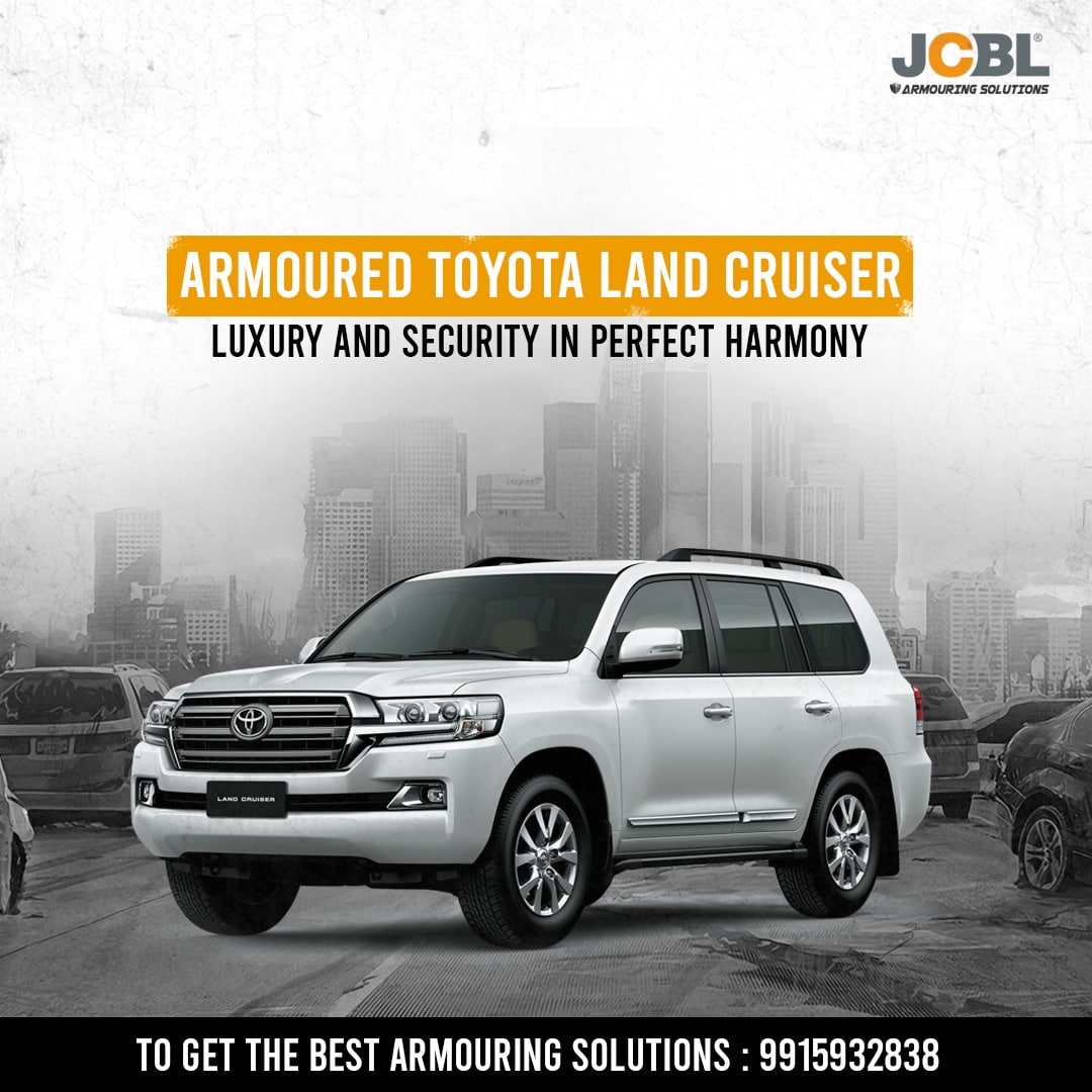 jcblarmoring's tweet photo. Armoured Toyota Land Cruiser
Its unmatched robustness, off-road capabilities, and luxury make the Toyota Land Cruiser the perfect and safest power machine.
#Armoured #Toyota #LandCruiser #luxurytravel #PremiumSUV #ArmouredProtection #Safe #Travel #JCBLArmouringSolutions https://t.co/ReXfxxqOMm