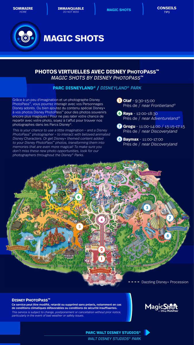 InsideDlpCastle's tweet photo. 🔵Disney + Day programme : 
#Disneyplusday #Disneylandparis https://t.co/pLwiZuvE5A