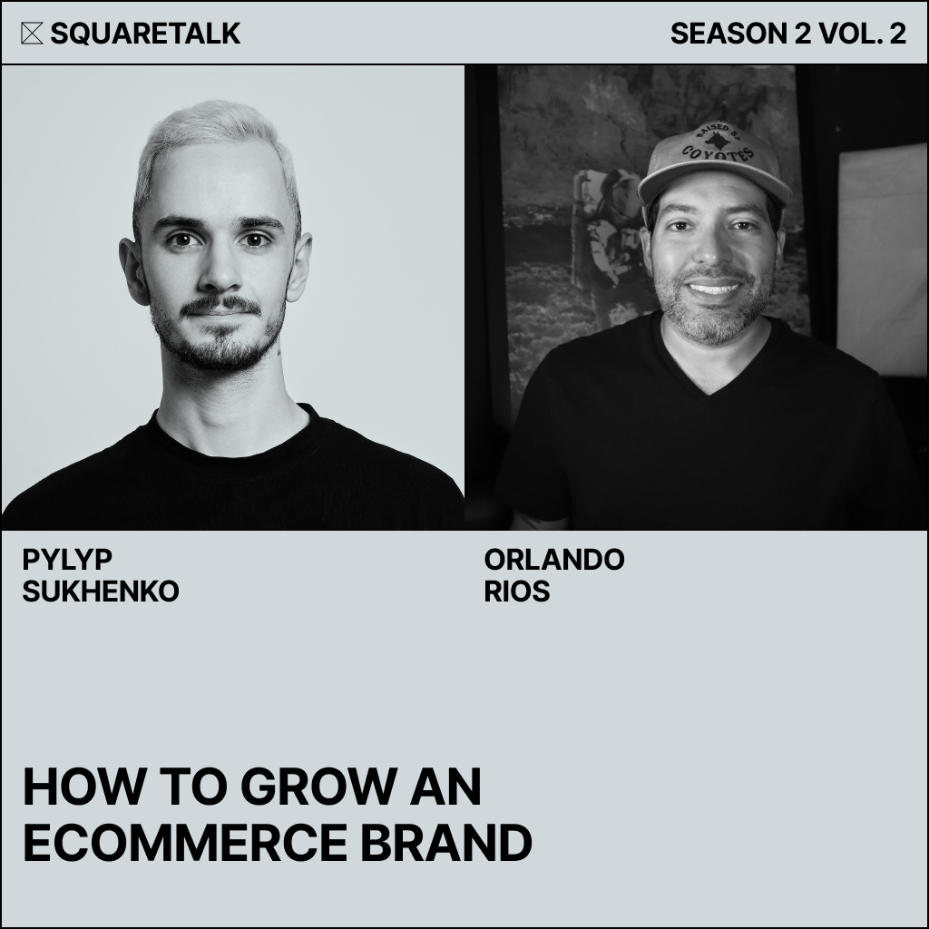 squareshotco's tweet photo. The new Squaretalk episode is up! We talked brand marketing, capital reinvestment, sales benchmarks, and much more with @orlandorios, the founder of Raised by Coyotes. 

Explore: https://t.co/vO0DLKHCp9 https://t.co/EDNjaWrCXc