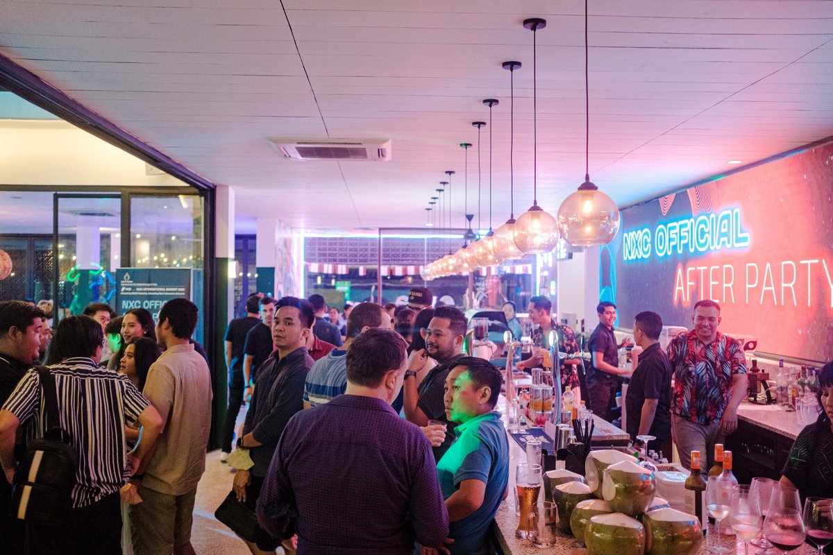 T-Hub Bali Event 

NXC Official After Party 2022 on Sep 2, 2022. 😍😍😍

#thubbali #thub #tokoverse`#TKO #tokocrypto