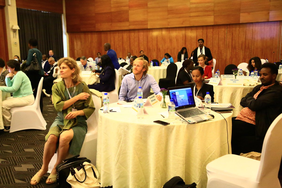 Cebha01's tweet photo. Its interesting having colleagues from different CEBHA+ sites #Ethiopia #Uganda #Rwanda #Germany #SouthAfrica #Malawi in one room reflecting on CEBHA+ activities in Research, networking and capacity building; and discussing next steps. 
#CEBHA5thNetworkingMeetingAHRI #Day1 https://t.co/th5ZwsqLYD