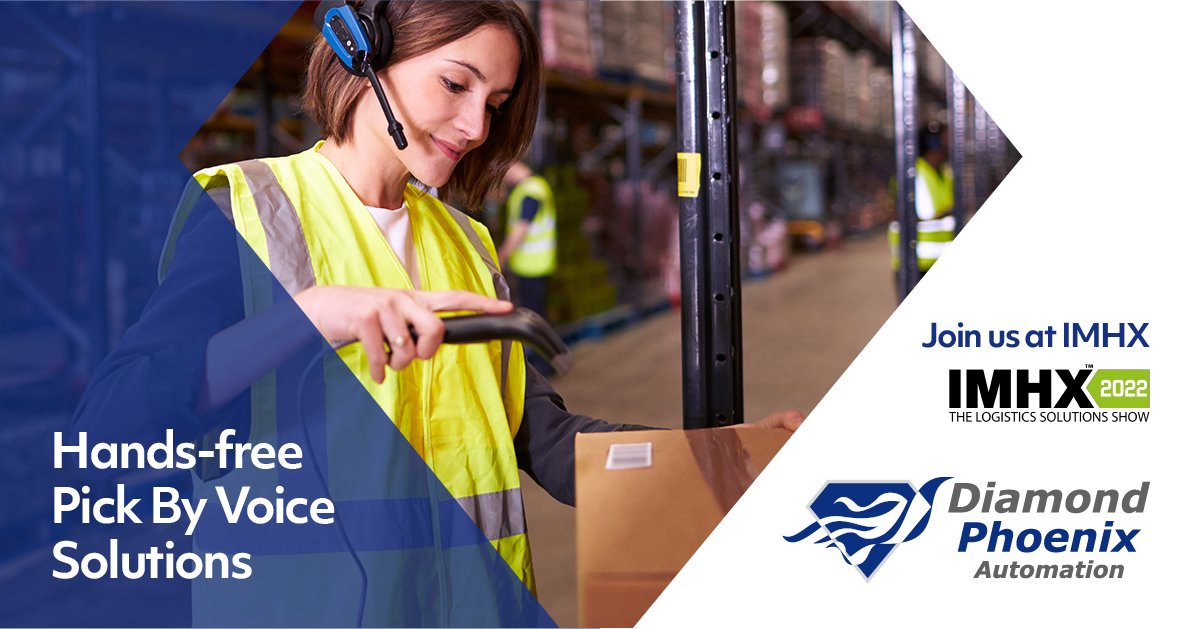 Want to learn more about "#VoicePicking"? Visit #IMHX22 today and come talk to us at booth 5AM24. We're one of the market leaders in #design #integration and #installation.

#conveyorsystems #conveyors #automation #storagesolutions #logistics

🔗bit.ly/3weFwJJ
