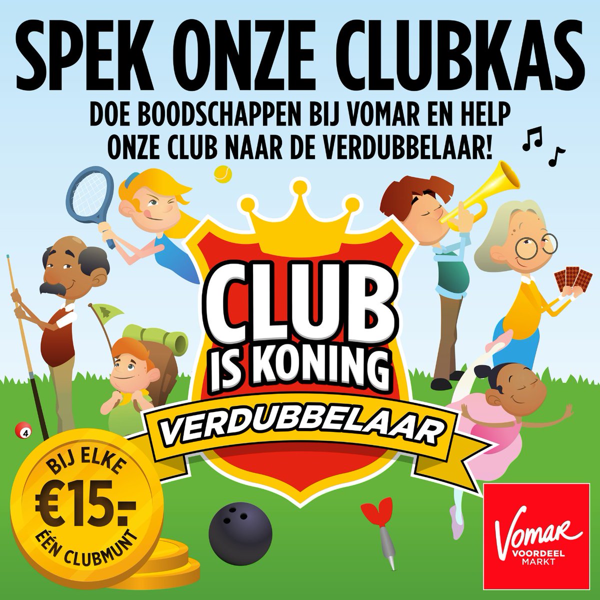 tpvhoorn's tweet photo. Doe boodschappen bij Vomar en help onze club naar de Verdubbelaar! Tot en met zaterdag 1 oktober ontvang je bij iedere € 15,- aan boodschappen een gratis clubmunt. Hiermee kun je uiterlijk zondag 9 oktober via https://t.co/rAiYtE47zQ een stem... https://t.co/UIRXadlkkb https://t.co/UDfl8XOchK