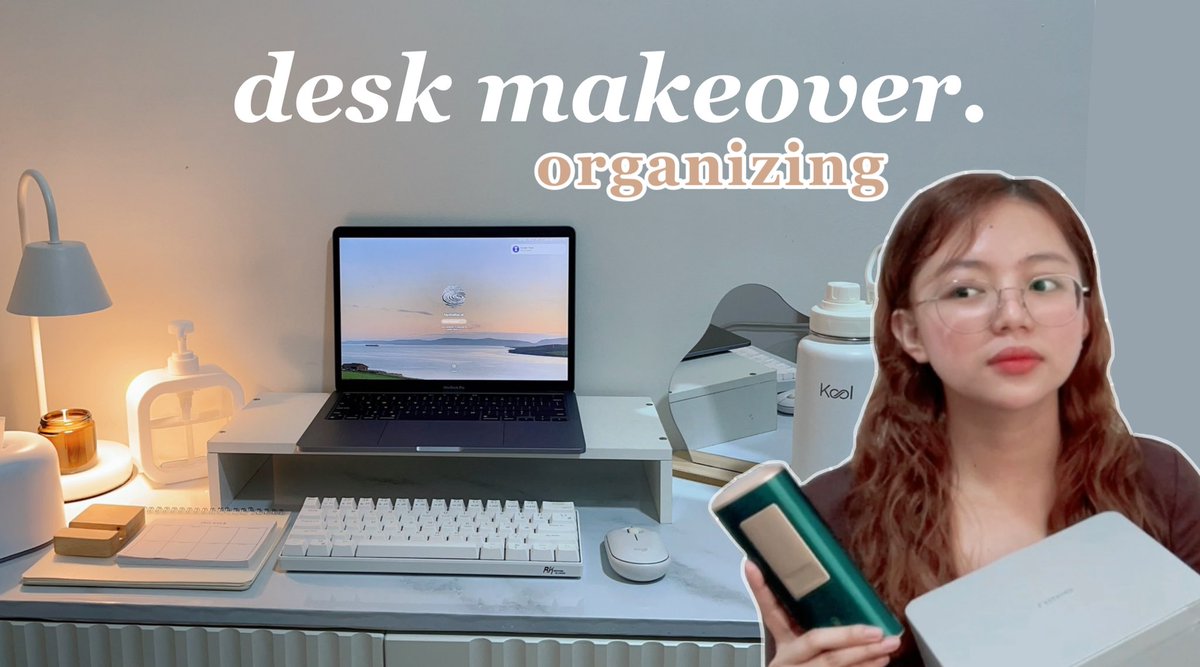 FayeBalbacal's tweet photo. DESK MAKEOVER (organizing) 💛✨
watch here: https://t.co/CND9dn8MBb https://t.co/ohDj4nkC5I